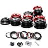 BUCKLOS 1-1/8 Bike Headset MTB Threadless 34 44 44-50.6 44-55 44-56 41.8-52mm, Straight Tapered Tube Mountain Bikes Road Bicycle Double Sealed Bearings Headsets, for Frame Fork Expander Plug Star Nut view 1