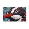 Penguin Print Sport Towel - Bathroom Items for Penguin Lovers - Cool Bathroom Gifts view 1