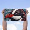Penguin Print Sport Towel - Bathroom Items for Penguin Lovers - Cool Bathroom Gifts view 2