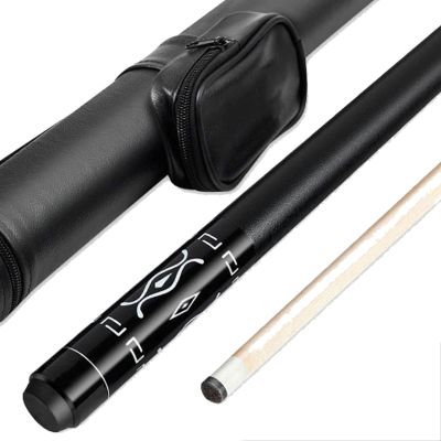 Pool Cue Billiard Cue 57 Inch 18Oz Maple Billiard Stick Pool Cue Set 11.5Mm Tip Billiard Cues to Improve Your Shot sxysdkjco 230616(Color:Black Tube,Size:11.5mm)