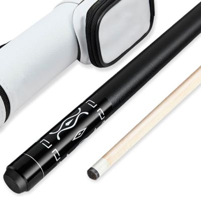 Pool Cue Billiard Cue 57 Inch 18Oz Maple Billiard Stick Pool Cue Set 11.5Mm Tip Billiard Cues to Improve Your Shot sxysdkjco 230616(Color:White Tube,Size:11.5mm)