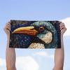 Cool Penguin Sport Towel - Penguin Design Gifts - Cute Bathroom Items view 2