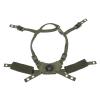 Helmet Dial Suspension System, Adjustable Helmet Padding Set with Sponge Chin Strap Compatible with Fast MICH Helmet (Army Green Sponge) view 3