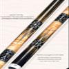 Pool Cue Billiard Cue 57" Canadian Maple Pool Queue Stick with 12.75Mm Tip Improves Accuracy sxysdkjco 230616 view 4
