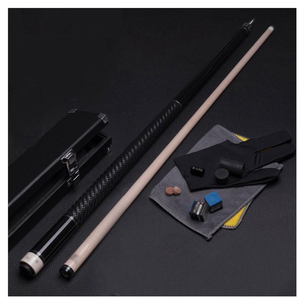Pool Cue Billiard Cue Professional Grade Billiard Cue, 57-Inch 1/2 Cue, 19-19.5 Ounces, Suitable for Houses sxysdkjco 230616(Color:D,Size:11.5MM)
