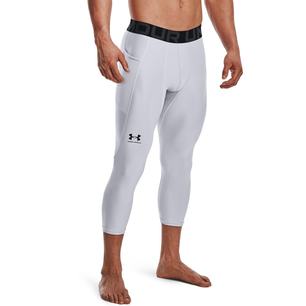 Under Armour Men's HeatGear Armour 3/4 Leggings Mod Gray/Black X-Large