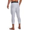 Under Armour Men's HeatGear Armour 3/4 Leggings Mod Gray/Black X-Large view 2