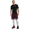 Under Armour Men's HeatGear Armour 3/4 Leggings Mod Gray/Black X-Large view 3