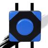 UGPLM Wall Mounted Punching Pad Fighting Pad PU Equipment Reaction Target Household Sparring Pad Boxing Trainer Punching Bag for Taekwondo Karate, Blue view 4