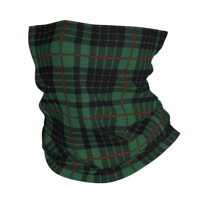 Yssammns Men's Neck Protector Mask, Gunn Clan Plaid Scottish Tartan Multifunctional Sports Bandana UV Protection Face Mask for Outdoor