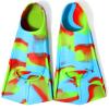 Fanwill Kids Swim Fins,Short Comfortable Flippers for Lap Swimming and Training for Children,Girls,Boys (S)