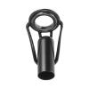 PATIKIL 2-6mm Fishing Rod Tip Repair Kit, 6pcs Stainless Steel Pole Ring Guide Replacement for Saltwater Freshwater Fishing, Black view 4