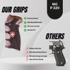 Tacticalmakgrips Compatible with Swiss-Made SIG P220 and Browning BDA .45 Grips Gold Metal Heel Mag Release (Does Not Fit SIG P220 USA) (Vari 2) view 4
