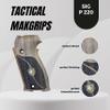 Tactical Mak grips SIG P220 P 220 and Browning BDA .45 Grips Gold Metal Heel Mag Release (Does Not Fit SIG P220 USA) (Vari 7) view 3