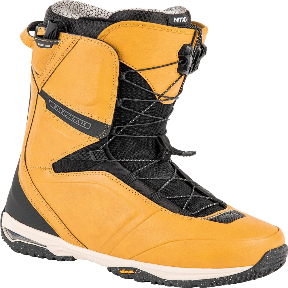 Nitro Team TLS Men's Snowboard Boots (Camel, 10)