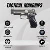 Tacticalmakgrips Compatible with Swiss-Made P220 Ergonomic Performance Durable Precision Panels Walnut Wood Gold Metal Heel Mag Release (Does Not Fit SIG P220 USA) (Vari 4) view 2
