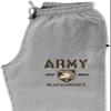 CornBorn Army Sweatpants - Premium Fleece Army West Point Established 1802 - Gray - Small view 2