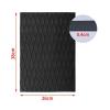 4X Deck Grip Mats Non Slip Boat Decking Sheet DIY EVA Surfboard Traction Pads for Canoe, Kayak, Longboard, Skimboard, Stand up Paddleboard, Black view 2