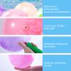 3 otters 6PCS Playground Balls, 8.5 Inches Beach Ball for Kids Inflatable Bouncy Balls with Air Pump, for Kids Adult Indoor Outdoor Sports Games view 4