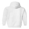 CornBorn Army Hoodie Mens - Hooded Fleece Army Arch Primary Logo - White - 3X view 2