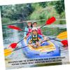 INOOMP 2pcs Adjustable Tie Down Straps with Heavy Duty Pulley for Kayaks and Canoes Braided Rope Capacity Includes Hooks for Secure Storage view 2