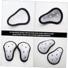 Garneck 3pcs Boxing Guard Suspender for Men Boy Parts Cricket Abdominal Guard Male Pants Inner Cushion Sports Men Cup Male Private Parts Protection Baseball Cup Mens Cup Child view 2