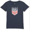 USA National Team Name and Number Tee, Navy, Large-14 view 1