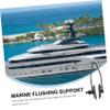 HONMEET Motor Flusher Frame Marine Engine Flush Muffs Cup for Inboard Outboard Quick Connect to Garden Hose Salt Silt Removal view 3