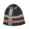 47 Anaheim Ducks Old Time Hockey (OTH) Cuffless Rugby Stripe Beanie Hat - NHL Knit Skull Cap view 2