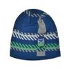 47 Hartford Whalers Old Time Hockey (OTH) Cuffless Rugby Stripe Beanie Hat - NHL Knit Skull Cap view 1