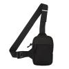 Honio Sports Chest Bag, Adjustable Reflective Label Nylon Side Shoulder Bag Breathable Mesh Multiple Independent Compartments for Shopping for Women for Running view 1
