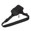 Honio Sports Chest Bag, Adjustable Reflective Label Nylon Side Shoulder Bag Breathable Mesh Multiple Independent Compartments for Shopping for Women for Running view 3