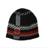 47 Chicago Blackhawks Old Time Hockey (OTH) Cuffless Rugby Stripe Beanie Hat - NHL Knit Skull Cap view 2