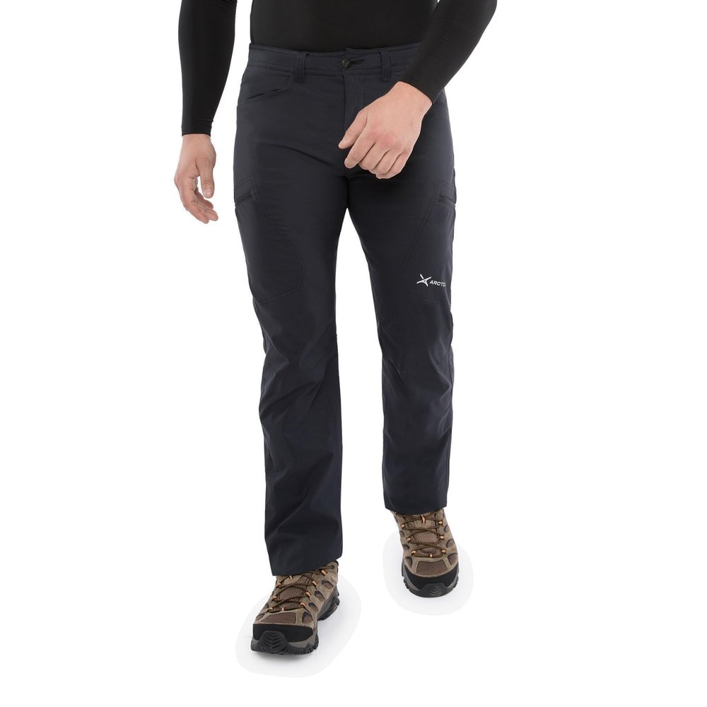 Arctix Men's Vertical Hiking Pant, Black, 44W x 32L