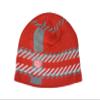 47 Detroit Red Wings Old Time Hockey (OTH) Cuffless Rugby Stripe Beanie Hat - NHL Knit Skull Cap view 2