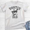EVERTREE CLOTHING Bostie Dad T-Shirt, Unisex Men's Shirt, Boston Terrier Owner, Best Dog Dad Gift, Heather Ash, Large view 3