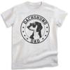EVERTREE CLOTHING Dachshund Dad T-Shirt, Unisex Men's Shirt, Dachshund Owner, Best Dog Dad Gift, Heather Ash, Large view 1