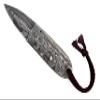 Hand forged Damascus Steel 6.3" Blank Blade Dagger Hunting & camping Knife, Damascus Blank Blade, Making Blade Damascus Fixed Blade Wholesale Price (ST1)