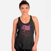 80s Cassette Top Tape Pencil 1980s Retro Vintage Throwback Music Women's Tank Top (L, Vintage Red) view 4
