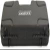 Negrini HYBRID Pistol Carrying Case - RMR Cut, Full Size, Combination Locking, Stackable - Handgun Travel Case - Black/Bordeaux view 4