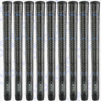 Winn Midsize Dri-Tac 2.0 Golf Grip, Set OF 09 Winn Midsize Golf Grip polymer technology