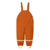 Toddlers Boys Girls Rain Pants aterproof Rain Pant Dungarees Dirty Proof Suspender Trousers (B-Orange, 3-4 Years) view 1