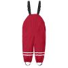 Toddlers Boys Girls Rain Pants aterproof Suspender Rain Mud Pant Dirty Proof Suspender Trousers (Red-a, 1-3 Years) view 1