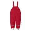 Toddlers Boys Girls Rain Pants aterproof Rain Snow Pant Dungarees Dirty Proof Suspender Trousers (Red-B, 5-6 Years) view 1