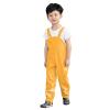 Toddlers Boys Girls Rain Pants aterproof Rain Pant Dungarees Dirty Proof Suspender Trousers (B-Yellow, 6-8 Years) view 4