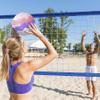 RUN2PEAK Volleyball Soft Pink Beach Volleyball Ball Set Official Size 5 Waterproof Water Volleyballs Stuff Gifts for Outdoor Indoor Swimming Pool Backyard Purple Sand Volley Balls view 4