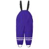 Baby Toddlers Rain Bib aterproof Suspender Rain Pant Outdoor Rain Bib for Boys and Girls (B-Purple, 6-8 Years) view 1