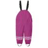 Toddler/Little/Big Boys' Girls' aterproof Suspender Rain Snow Pant Mud Dirty Proof Rain (Hot Pink-1, 5-6 Years) view 1