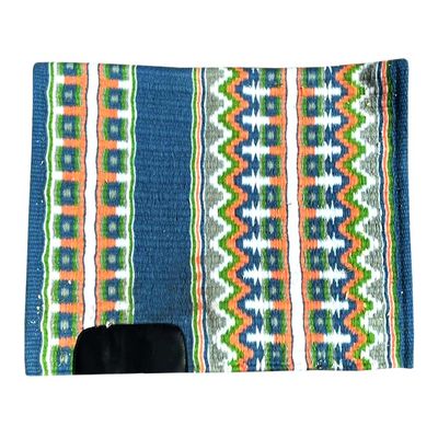 Western Saddle Pad Blanket Show Ranch Pad Custom Handmade New Zealand Wool Oversized 34" x 42" ME-WSP-221