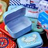 8Pcs Mini Flower Tin Trinket Jewelry Organizer Storage Box Decorative Boxes Small Metal Tins with Hinged Lids Portable Box Containers Small Storage Kit,Mothers Day Gifts for Wife view 4